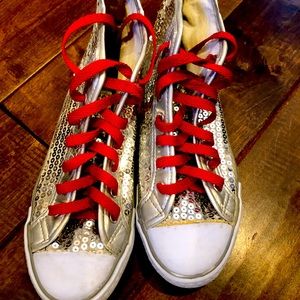 Balera women’s size 9 sequined high tops